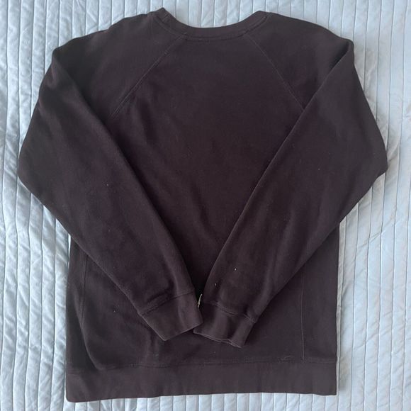 KREW Independent Trading Co Crewneck Raglan Sweatshirt PRM30SBC Black Men M EUC - Picture 8 of 8